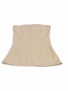 Strapless Cream Tube Top